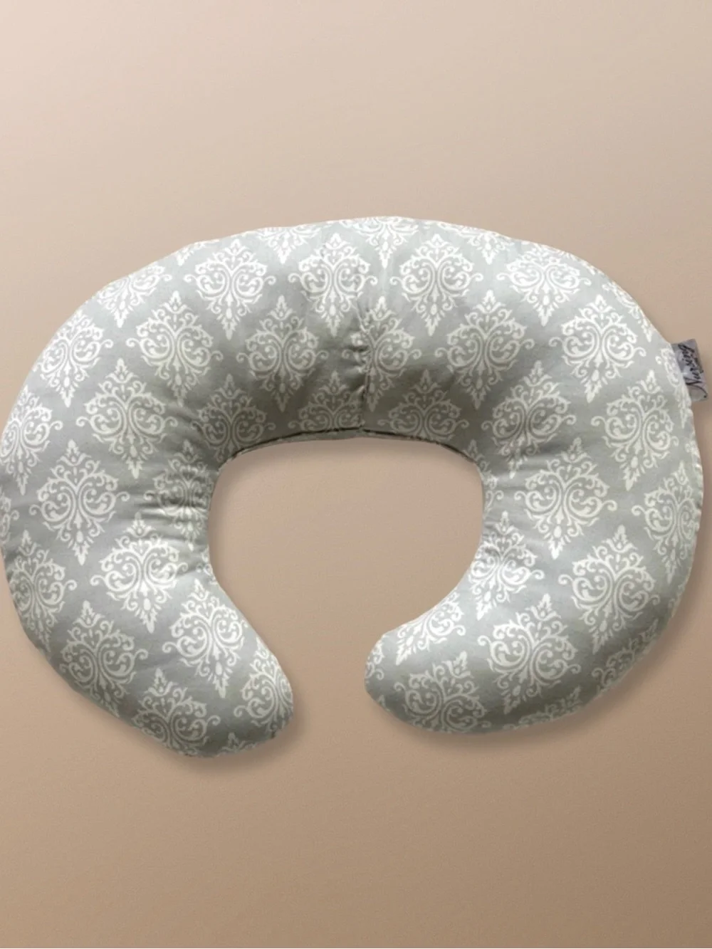 ⭐️ 5 for $25 Nursing Pillow / Neck Pillow Grey White Pattern